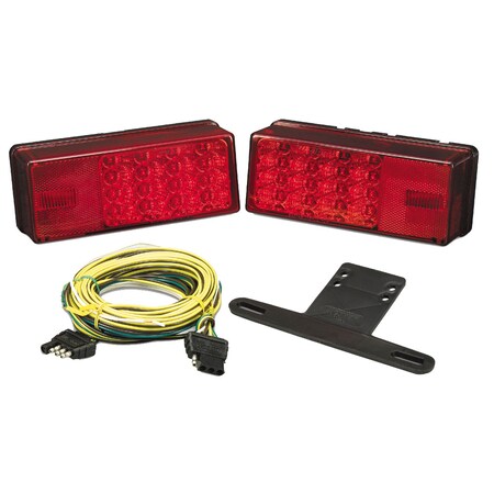 Wesbar 3" x 8" Waterproof LED Over 80" Trailer Light Kit 407540